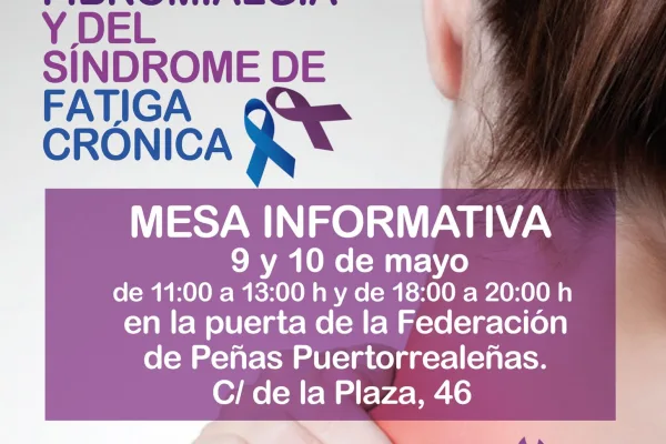 Dia internacional de la fribromialgia y del sindrome de fatiga crónica