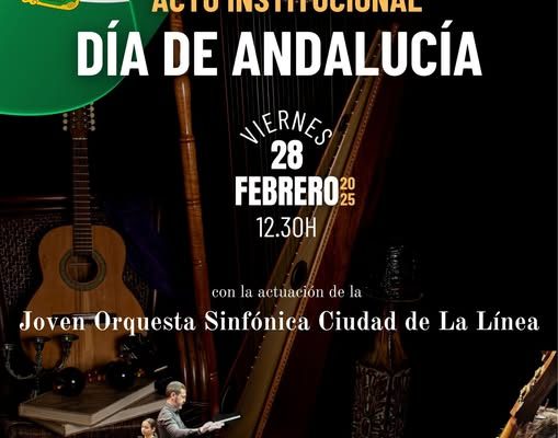 Día de Andalucía en Prado del Rey con un concierto único de la Joven Orquesta Sinfónica Ciudad de La Línea. Entrada libre hasta completar aforo. ¡No te lo pierdas!