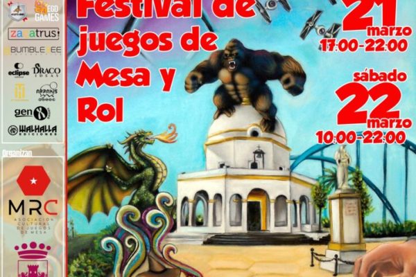 Descubre MecatolFest en Chiclana, el festival de juegos de mesa y rol los días 21 y 22 de marzo. Entrada gratuita y partidas para todos los niveles