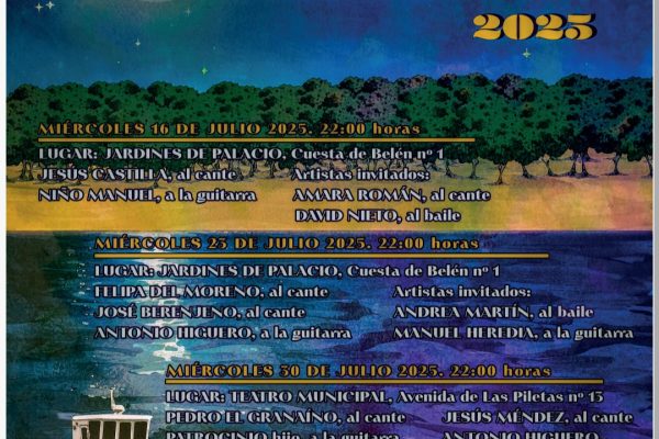 Los III Miércoles Flamencos ‘Noches de Bajo de Guía 2025’ arrancan el 16 de julio en Sanlúcar con una programación de alto nivel