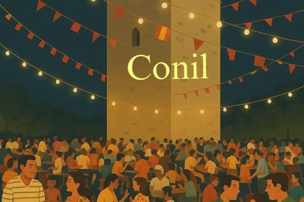 Verbena Conil el 19 de julio en la Torre de Guzmán. Desde las 21:00 con Al Compás del Levante y Son de Caí. Noche solidaria y buen ambiente.