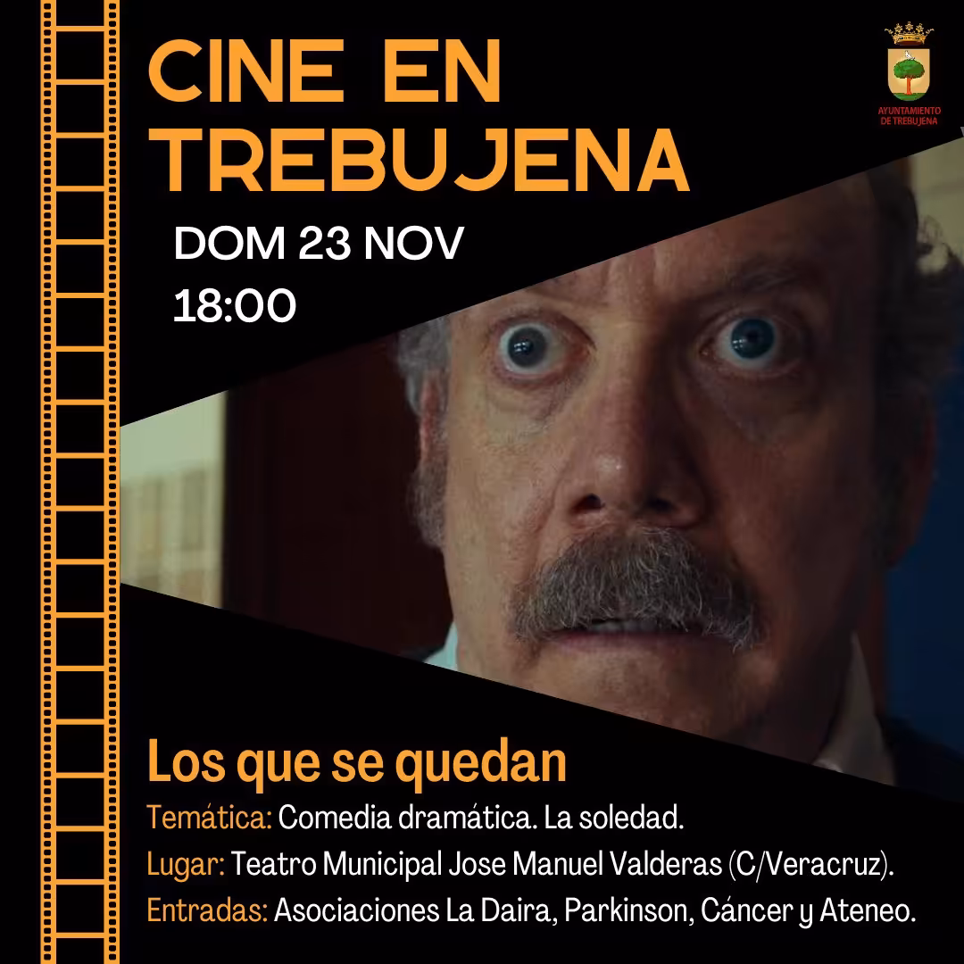 El Teatro Municipal José Manuel Valderas García acoge Los que se quedan el domingo 23 de noviembre a las 18:00 h. Entradas disponibles por 3 euros en Floristería Virgen de Palomares y asociaciones beneficiarias.