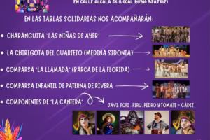 Paterna celebra el 12 de septiembre su IV Noche Carnavalesca Solidaria, organizada por Caminemos Juntos Cajún a beneficio de la AECC.