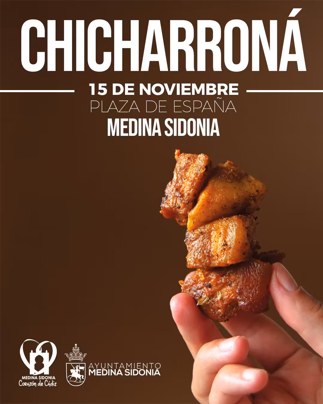 La Chicharroná de Medina Sidonia se celebrará el 15 de noviembre de 2026, con protagonismo para los chicharrones y las carnicerías locales.